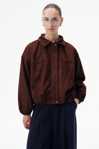 BOMBER SÜET CEKET