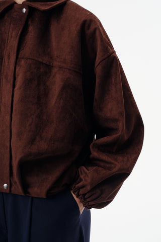BOMBER SÜET CEKET