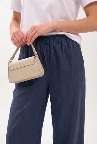 Tencel Kadın Pantolon - Lacivert (3)